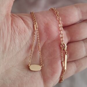 Kendra Scott Fern Necklace - Rose Gold